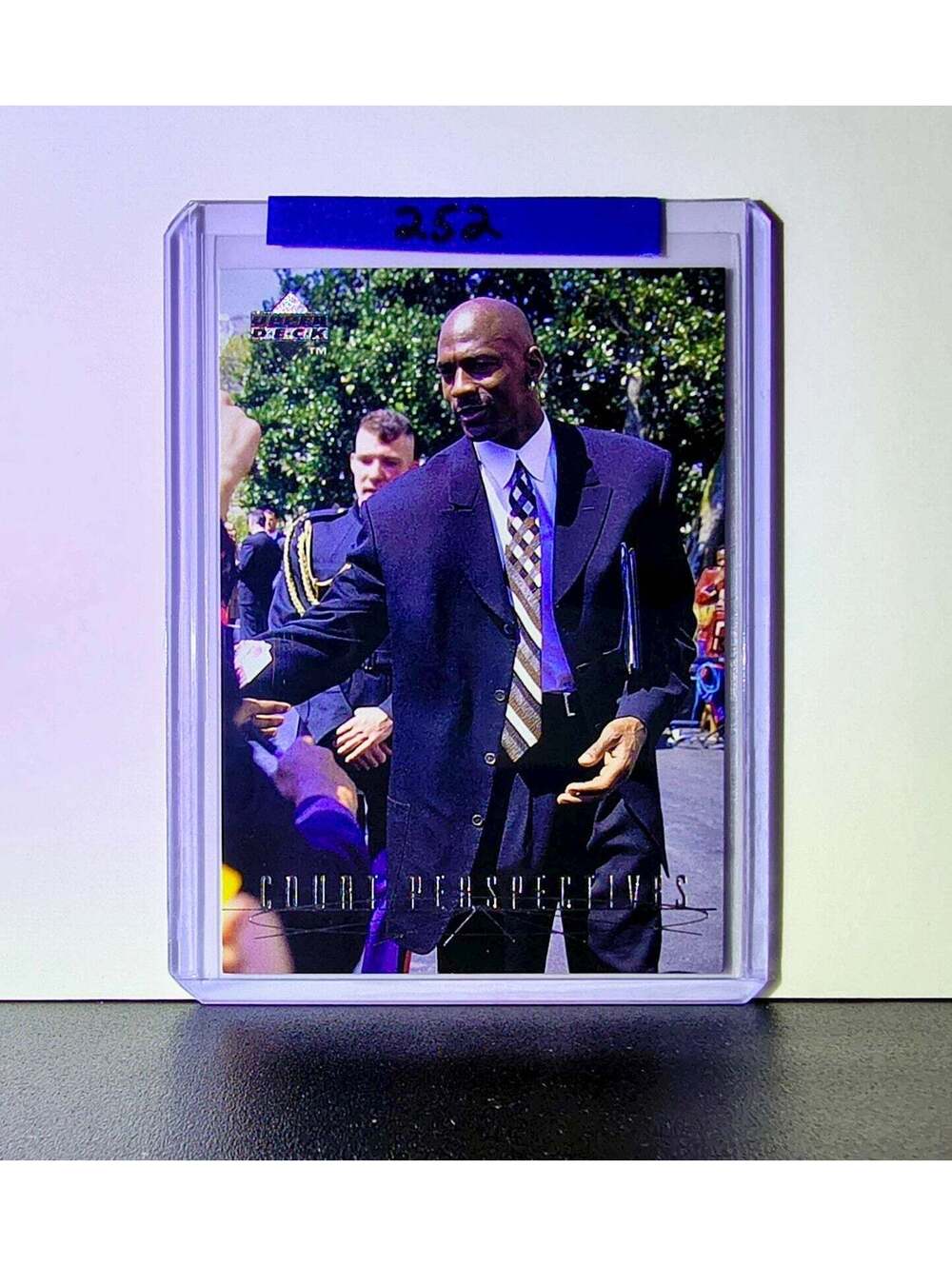 Michael Jordan 1997-98 Upper Deck Court Perspectives #165 Card Chicago Bulls